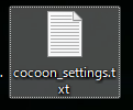 「cocoon_settings.txt」